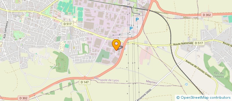 localisation de l'entreprise MONSIEUR ROBERT DER SAHAGUIAN  MEYZIEU