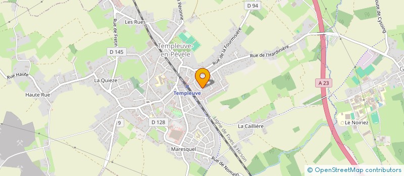 localisation de l'entreprise MONSIEUR ROBERT DESCAMPS  GENECH