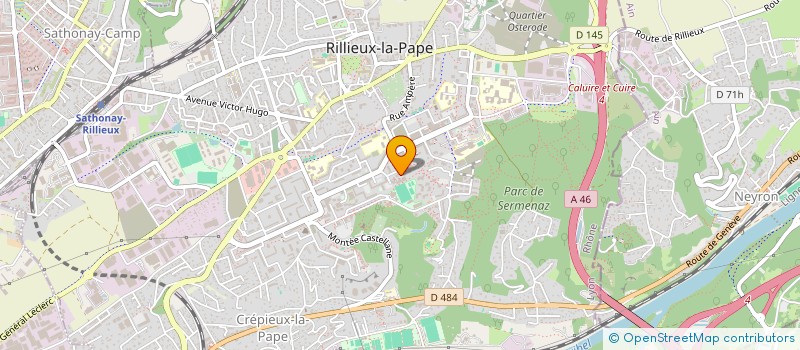 localisation de l'entreprise MONSIEUR ROBERT DESMET  RILLIEUX-LA-PAPE