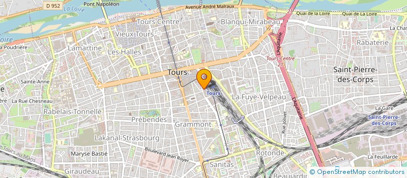 localisation de l'entreprise MONSIEUR ROBERT DESORME à TOURS
