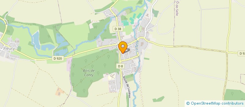 localisation de l'entreprise MONSIEUR ROBERT DESPLAINS à CONTY