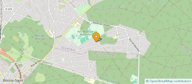 localisation de l'entreprise MONSIEUR ROBERT DESSIAUME  SUCY-EN-BRIE