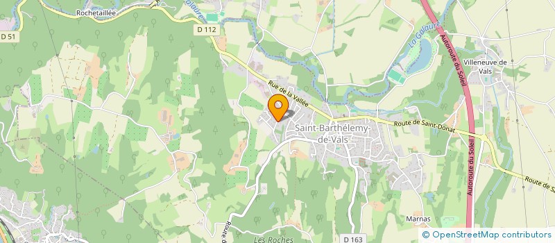 localisation de l'entreprise MONSIEUR ROBERT DEYGAS  SAINT-BARTHELEMY-DE-VALS