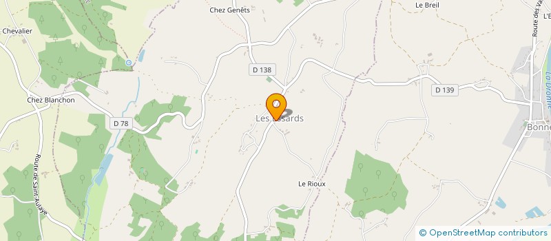 localisation de l'entreprise MONSIEUR ROBERT DILLON MAHON  LES ESSARDS