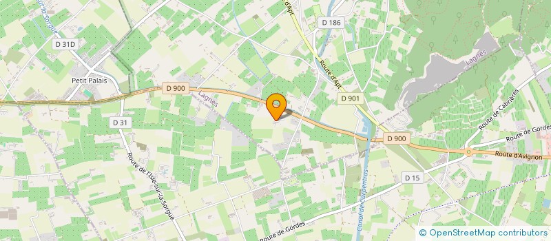 localisation de l'entreprise MONSIEUR ROBERT DONNAT  LAGNES