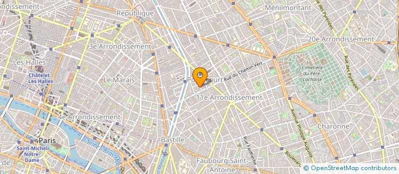 localisation de l'entreprise MONSIEUR ROBERT DORIDOT à PARIS