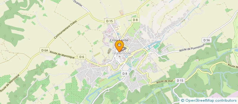 localisation de l'entreprise MONSIEUR ROBERT DOSSETTO à VALENSOLE