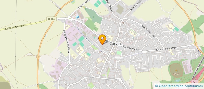localisation de l'entreprise MONSIEUR ROBERT DRUART à CARVIN