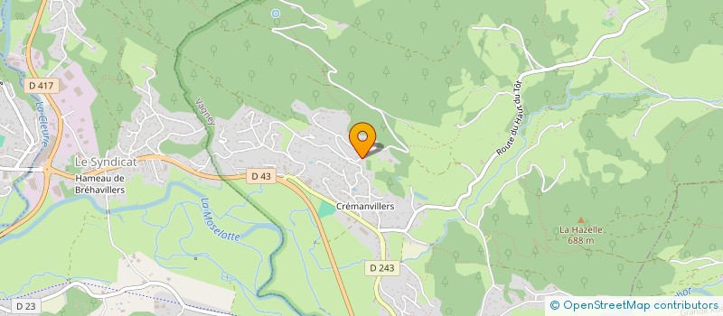 localisation de l'entreprise MONSIEUR ROBERT DUC  VAGNEY