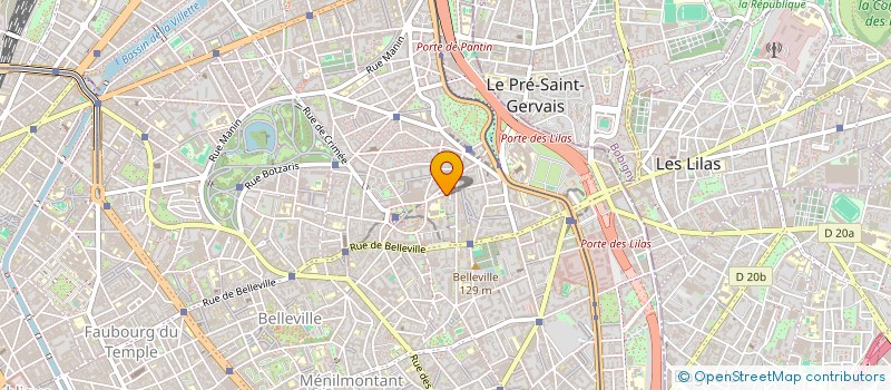 localisation de l'entreprise MONSIEUR ROBERT DUCHEMIN  PARIS