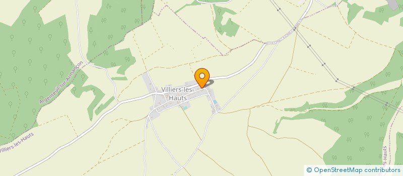 localisation de l'entreprise MONSIEUR ROBERT DUGAST à VILLIERS-LES-HAUTS