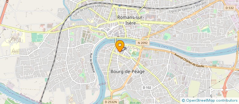 localisation de l'entreprise MONSIEUR ROBERT DUGNE à BOURG-DE-PEAGE