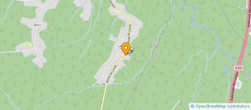 localisation de l'entreprise MONSIEUR ROBERT DUPIN  SALLES