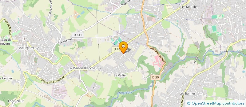 localisation de l'entreprise MONSIEUR ROBERT DUPORT à VAUGNERAY