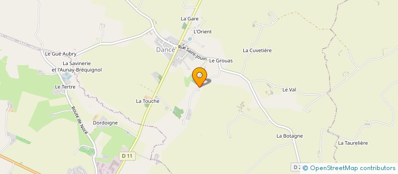localisation de l'entreprise MONSIEUR ROBERT DURAND à PERCHE-EN-NOCE
