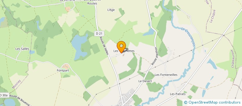 localisation de l'entreprise MONSIEUR ROBERT DURIS à BOUESSE