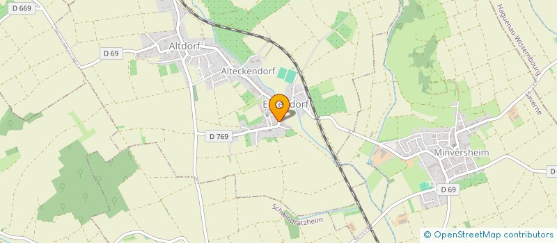 localisation de l'entreprise MONSIEUR ROBERT EBERSOLD à DUNTZENHEIM