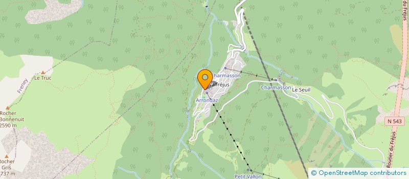 localisation de l'entreprise MONSIEUR ROBERT EISEN  MODANE