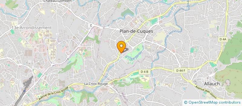localisation de l'entreprise MONSIEUR ROBERT EMSALLEM à PLAN-DE-CUQUES