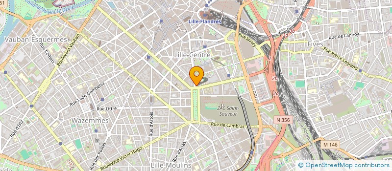 localisation de l'entreprise MONSIEUR ROBERT-ERRICK MBOG à LILLE