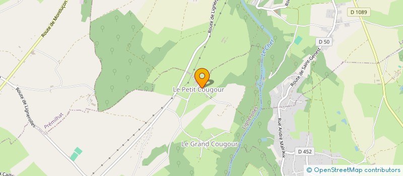 localisation de l'entreprise MONSIEUR ROBERT ESTEVE à LIGNEROLLES