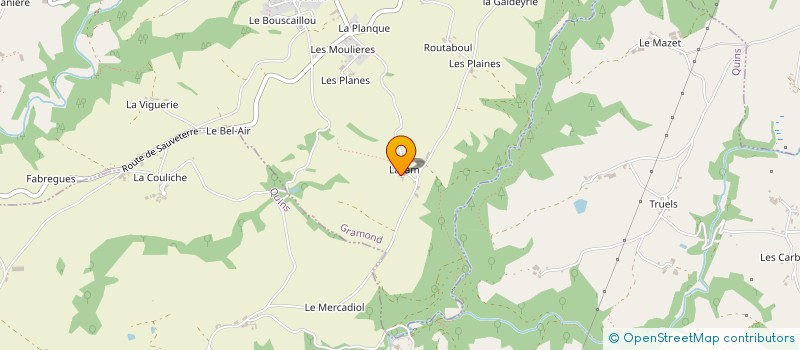 localisation de l'entreprise MONSIEUR ROBERT ESTIVALS  MOYRAZES