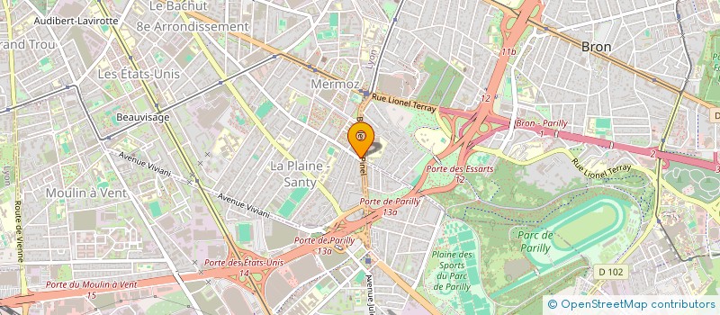 localisation de l'entreprise MONSIEUR ROBERT ETARD  LYON