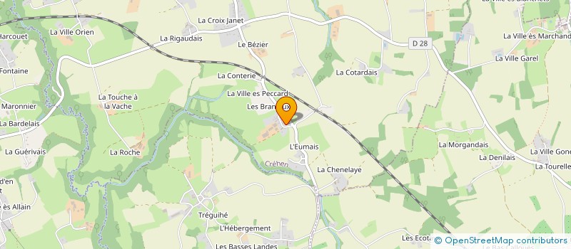 localisation de l'entreprise MONSIEUR ROBERT EVEN  CREHEN