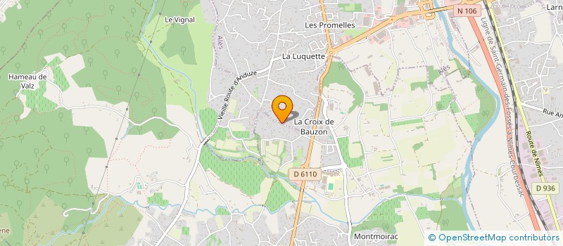 localisation de l'entreprise MONSIEUR ROBERT EVESQUE  SAINT-CHRISTOL-LEZ-ALES