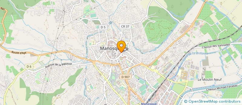 localisation de l'entreprise MONSIEUR ROBERT FANJEAUD à MANOSQUE