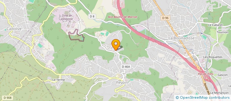 localisation de l'entreprise MONSIEUR ROBERT FARINA  PEYPIN