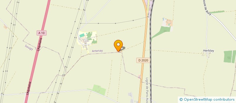 localisation de l'entreprise MONSIEUR ROBERT FAUCHEUX à ARTENAY