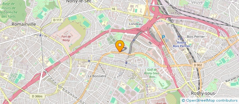 localisation de l'entreprise MONSIEUR ROBERT FELIX RADUTA à NOISY-LE-SEC