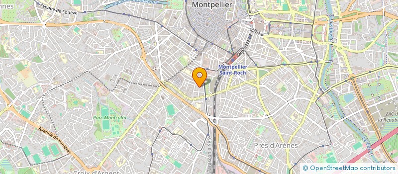 localisation de l'entreprise MONSIEUR ROBERT FELLAY à MONTPELLIER