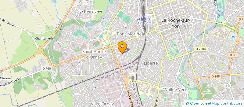 localisation de l'entreprise MONSIEUR ROBERT FERGUSON à LA ROCHE-SUR-YON