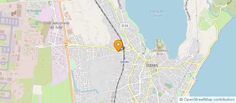 localisation de l'entreprise MONSIEUR ROBERT FERNANDEZ  ISTRES