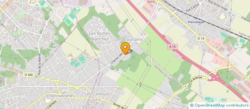 localisation de l'entreprise MONSIEUR ROBERT FERRIER à HERBLAY-SUR-SEINE