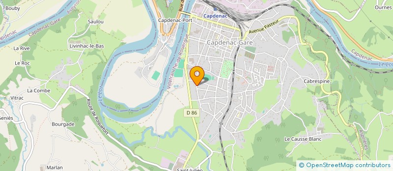 localisation de l'entreprise MONSIEUR ROBERT FIZES  CAUSSE-ET-DIEGE