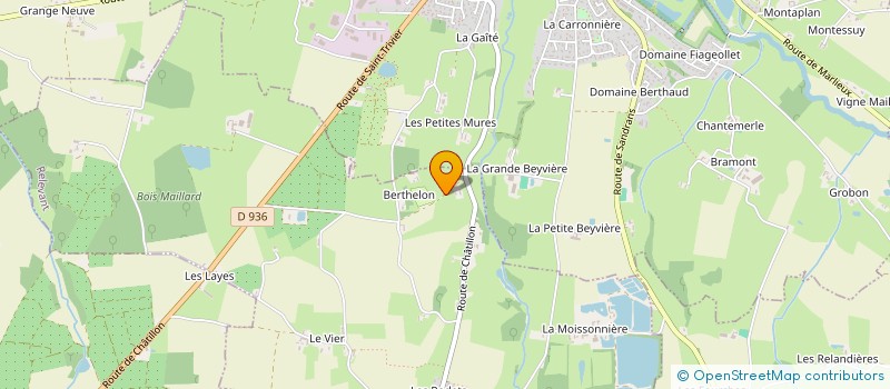 localisation de l'entreprise MONSIEUR ROBERT FLUTET  RELEVANT