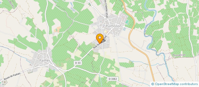 localisation de l'entreprise MONSIEUR ROBERT FONTES  PUIMISSON
