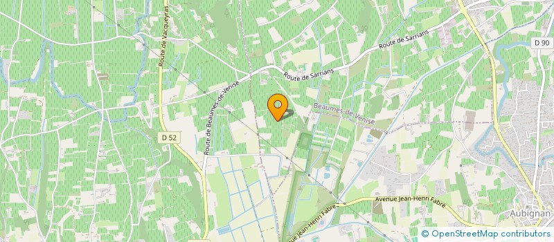 localisation de l'entreprise MONSIEUR ROBERT FOUQUET  BEAUMES-DE-VENISE