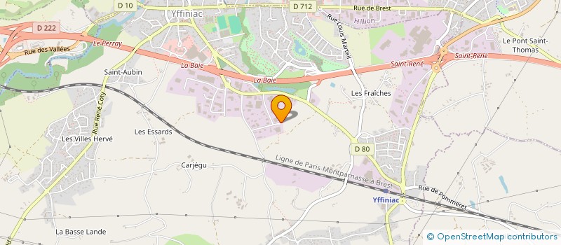 localisation de l'entreprise MONSIEUR ROBERT FOURE  YFFINIAC