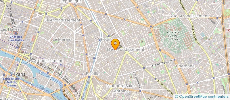 localisation de l'entreprise MONSIEUR ROBERT FRANCO  PARIS