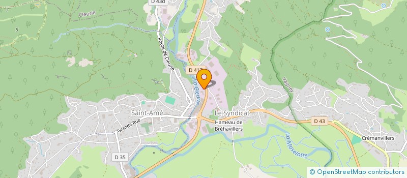 localisation de l'entreprise MONSIEUR ROBERT FRANCOIS  LE SYNDICAT