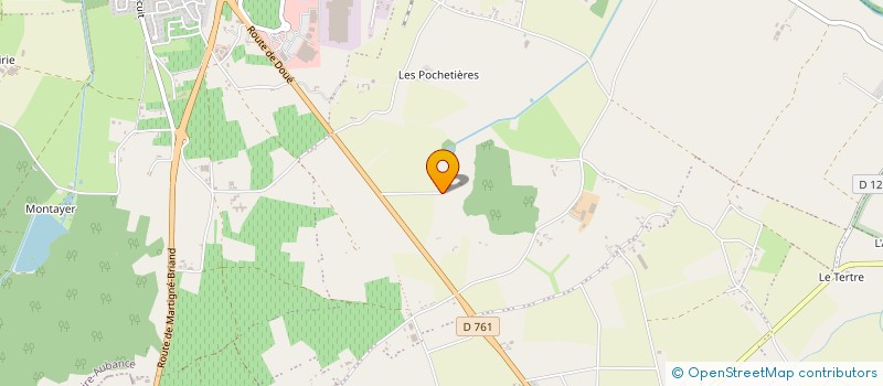 localisation de l'entreprise MONSIEUR ROBERT FRIZON DE LAMOTTE DE REGES à BRISSAC LOIRE AUBANCE