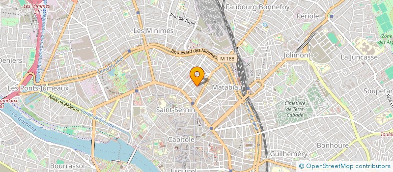localisation de l'entreprise MONSIEUR ROBERT GAFFIE à TOULOUSE