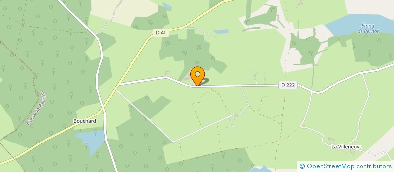 localisation de l'entreprise MONSIEUR ROBERT GAILLARDON  NEUVY-LE-BARROIS