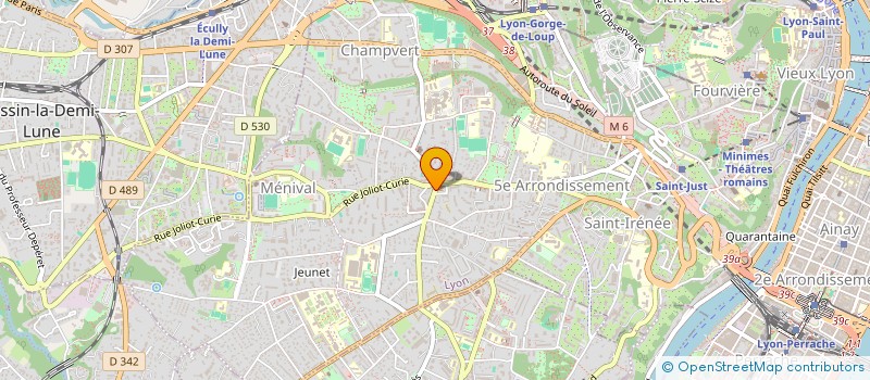 localisation de l'entreprise MONSIEUR ROBERT GAILLETON  LYON