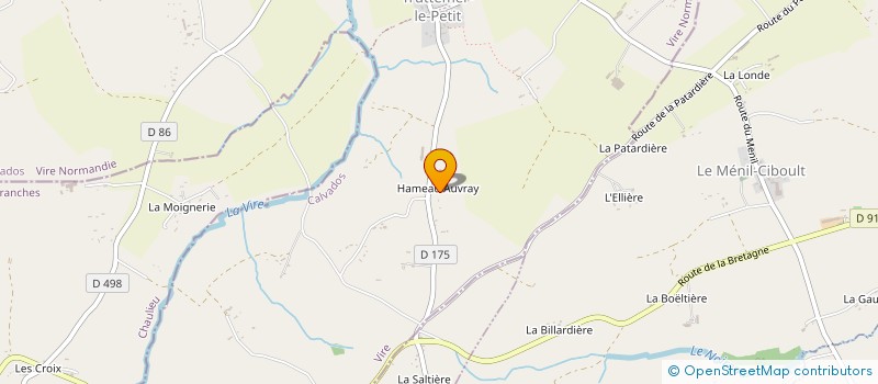 localisation de l'entreprise MONSIEUR ROBERT GALLIER à VIRE-NORMANDIE