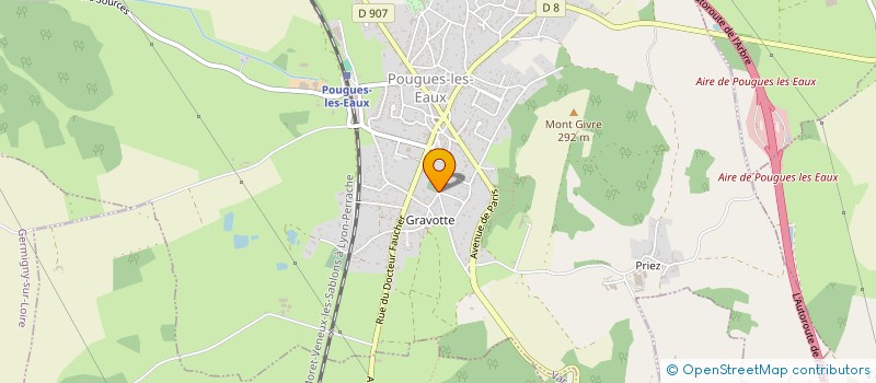 localisation de l'entreprise MONSIEUR ROBERT GALLOS à POUGUES-LES-EAUX